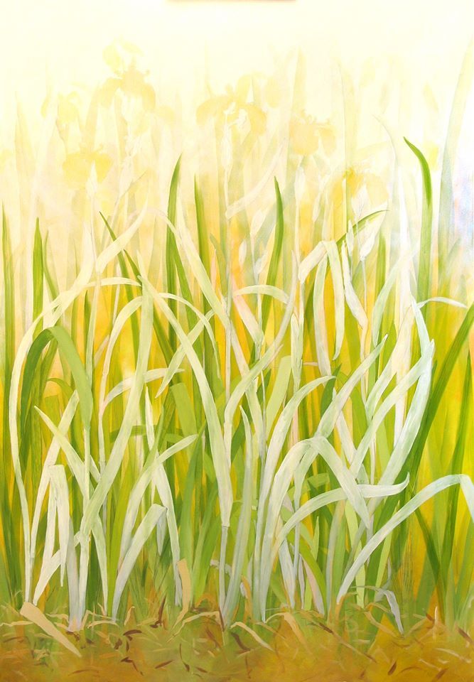 Yellow Flag stage 3 by Yanny Petters, Olivier Cornet Gallery artist