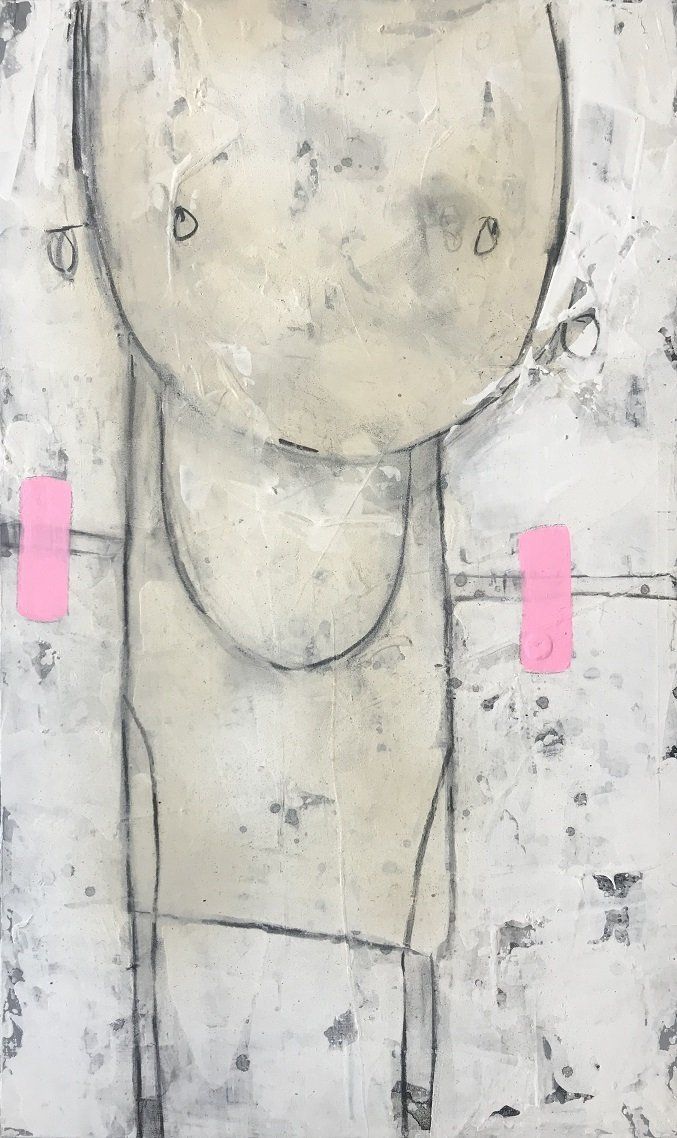 Ready, painting by Olivier Cornet Gallery artist Kelly Ratchford, 2021