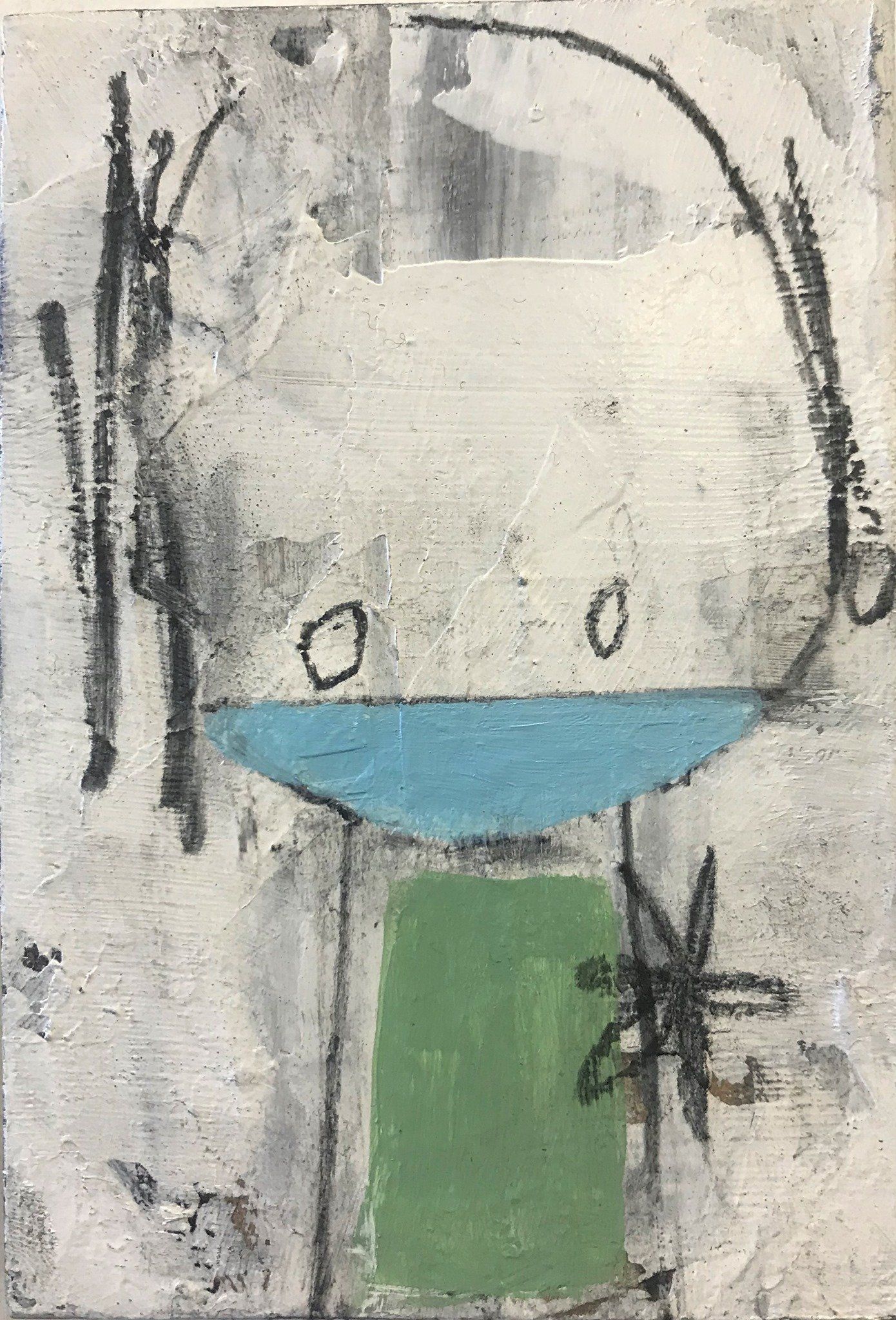 The Covidians 10, a painting created by Olivier Cornet Gallery artist Kelly Ratchford, Dublin, Ireland