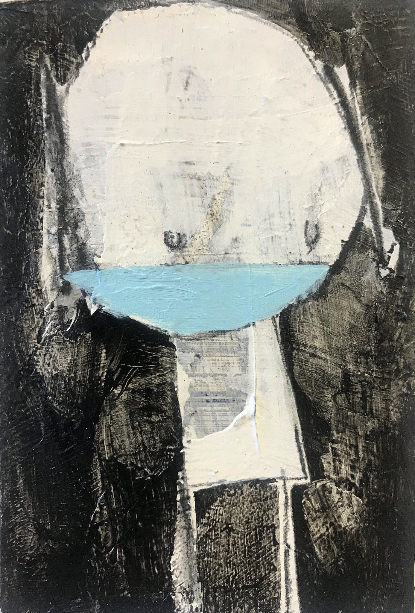 The Covidians 5, a painting created by Olivier Cornet Gallery artist Kelly Ratchford, Dublin, Ireland