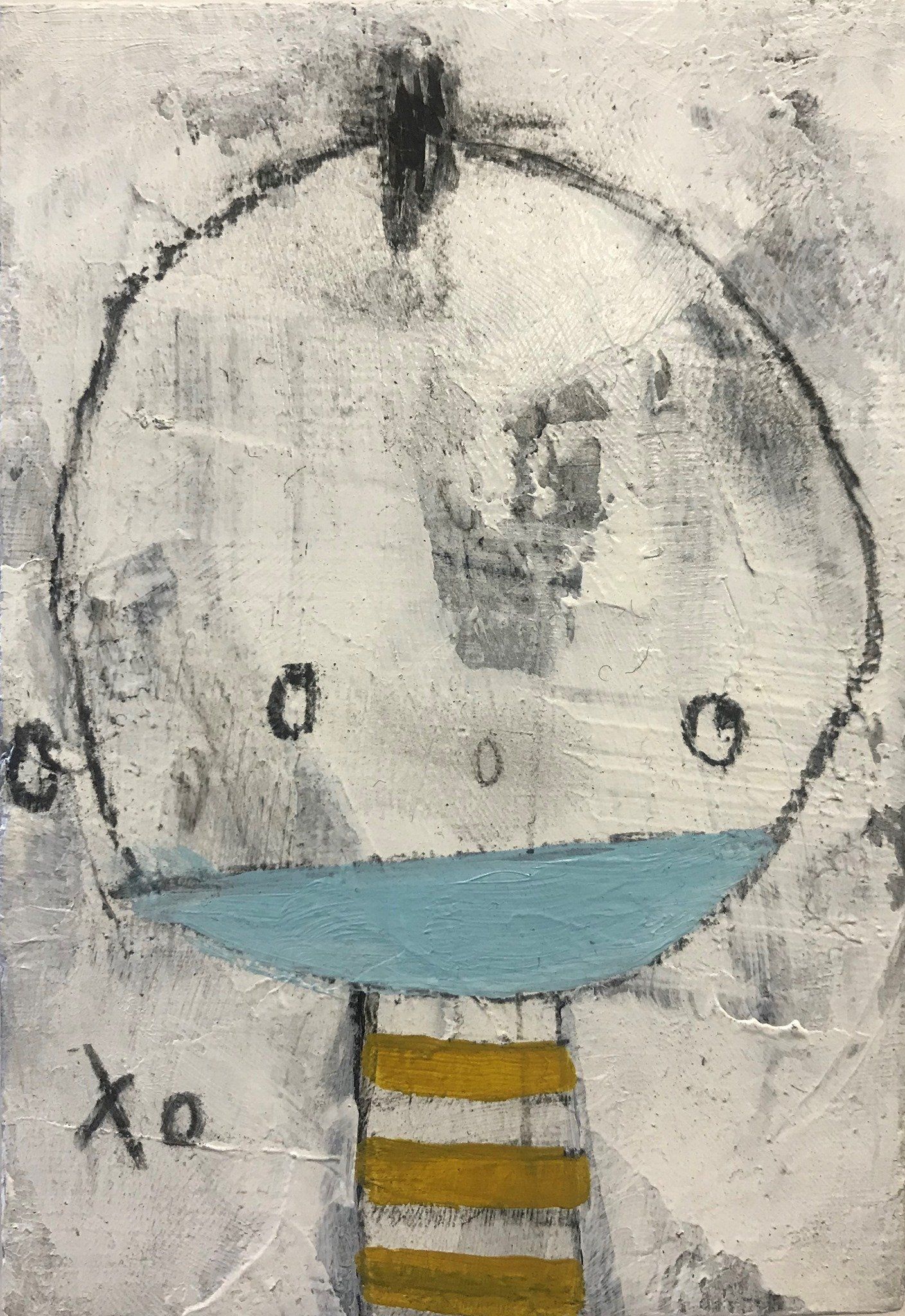 The Covidians 7, a painting created by Olivier Cornet Gallery artist Kelly Ratchford, Dublin, Ireland