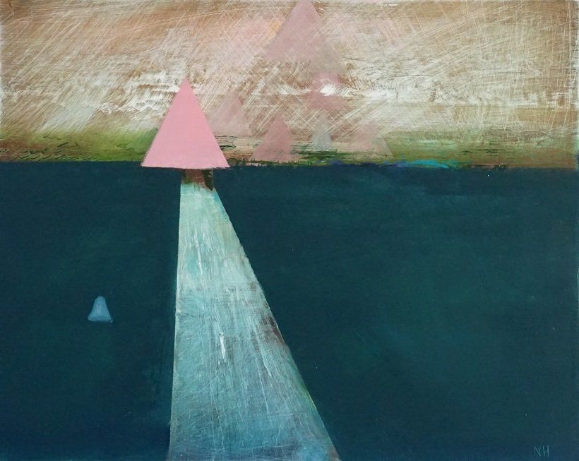 Nickie Hayden, Stand Alone, painting, Olivier Cornet Art Gallery Dublin
