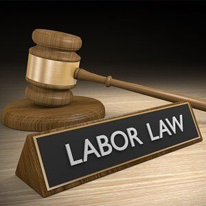 Labor Law Sign with a Gravel — Law Office of Stephen T. Fanning in Providence, RI Labor Law Sign with a Gravel — Law Office of Stephen T. Fanning in Providence, RI
