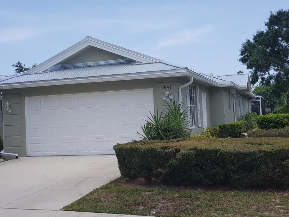 Residential White Gutter — Beach, FL — Enterprise Seamless Gutters
