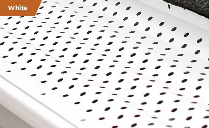 White Gutter Cover — Beach, FL — Enterprise Seamless Gutters