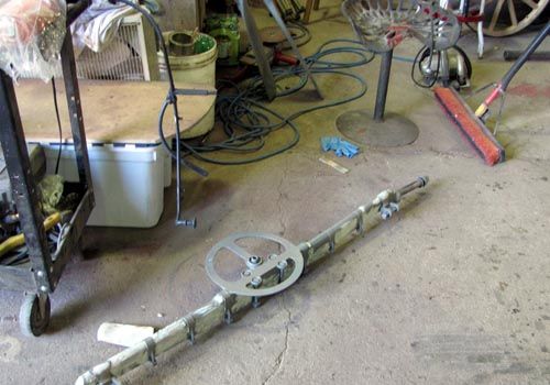 restored studebaker buggy drivetrain