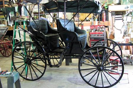 restored studebaker buggy