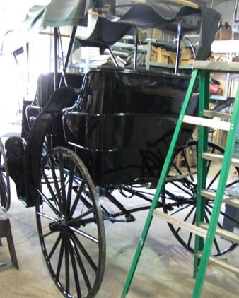 restored studebaker buggy