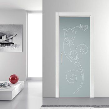 Vetro d'arredo in esposizione