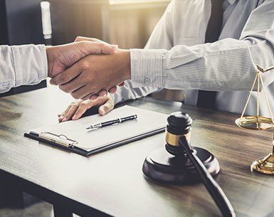 Product Liability — Handshake Male Lawyer after Discussing Good Deal in Northfield, NJ Product Liability — Handshake Male Lawyer after Discussing Good Deal in Northfield, NJ