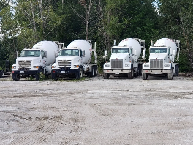 4 trucks