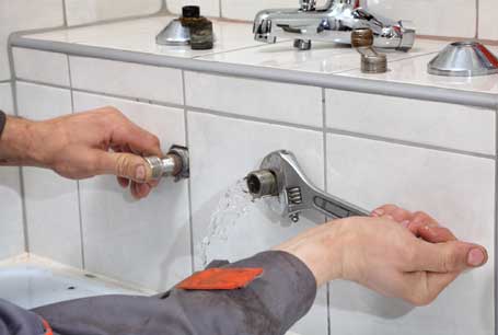 Plumber Fixing the Broken Pipe — Boca Raton, FL — Boca Certified Plumbing Plumber Fixing the Broken Pipe — Boca Raton, FL — Boca Certified Plumbing