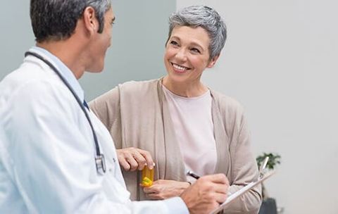 Doctor Talking to his Patient — Medical Care in Stafford, VA Doctor Talking to his Patient — Medical Care in Stafford, VA