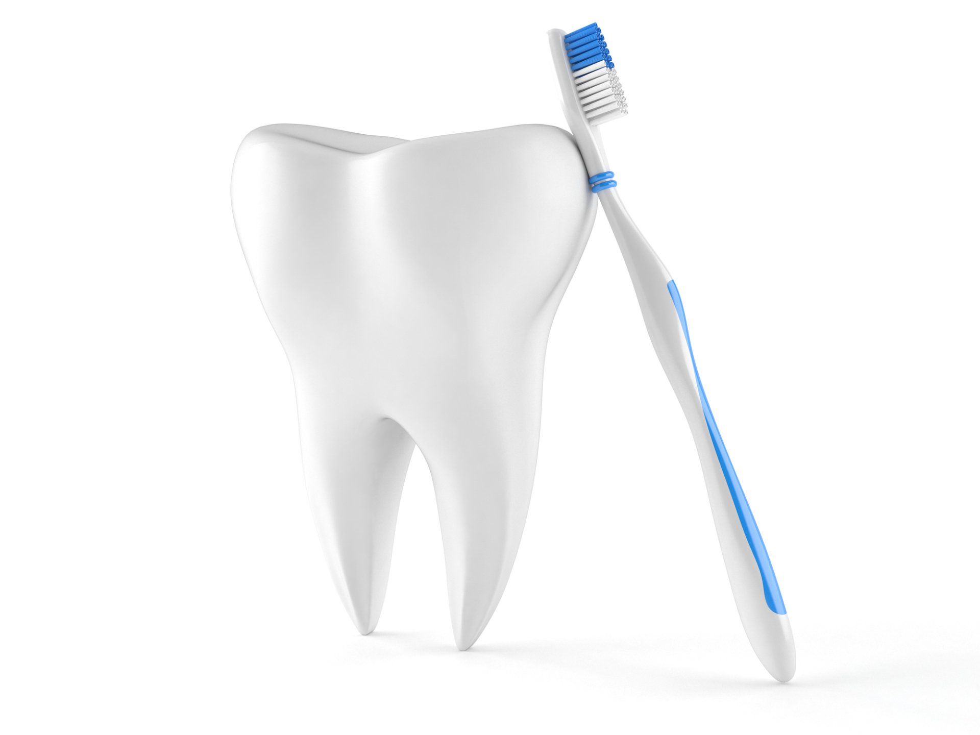 Tooth and a Toothbrush — Hot Springs, AR — Rock Creek Dental Group Tooth and a Toothbrush — Hot Springs, AR — Rock Creek Dental Group