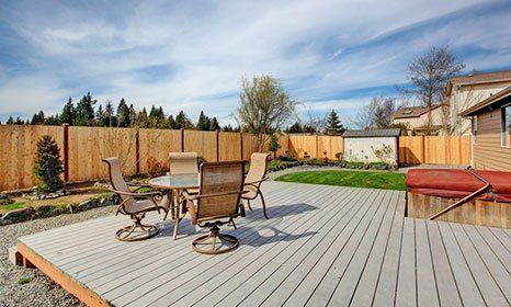 Hardwood decking