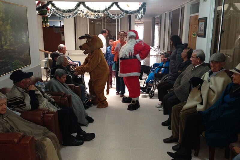 Celebración de todo tipo de eventos a los adultos mayores en el Hogar Geriátrico Doña Tere