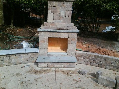 Outdoor Firepit — Upstate, SC — Southern Building Construction Outdoor Firepit — Upstate, SC — Southern Building Construction