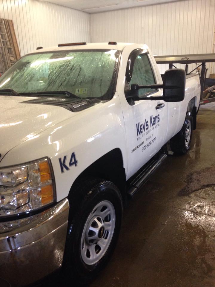 Kev’s Kans Pickup Truck — Roanoke, IL — Kev's Kans, Inc.