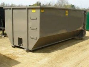 Grey Dumpsters — Roanoke, IL — Kev's Kans, Inc.