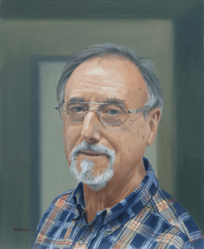 Bernard portrait oil painting