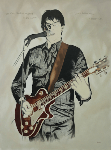 Peter V portrait oil painting