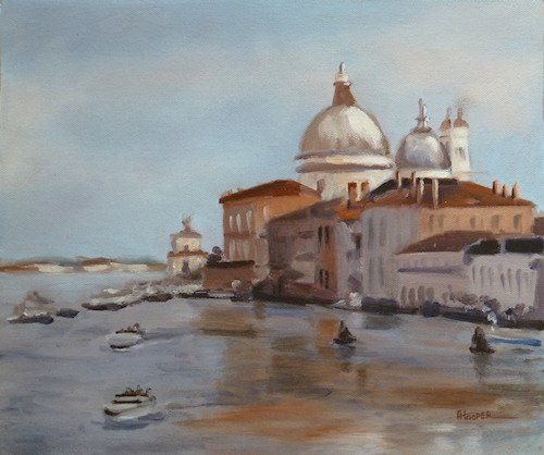 Venice, Early Evening oil painting