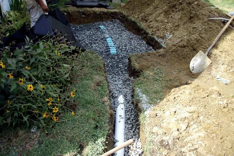 Drainage System — Thornwood, NY — Harry Hudd Architectural Landscapes