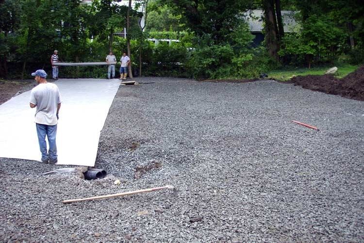 Drainage Site — Thornwood, NY — Harry Hudd Architectural Landscapes