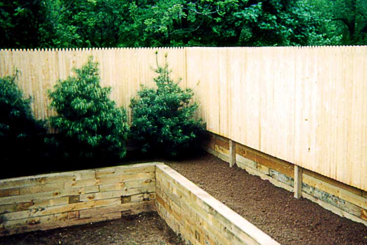 Trees Behind The Fence — Thornwood, NY — Harry Hudd Architectural Landscapes