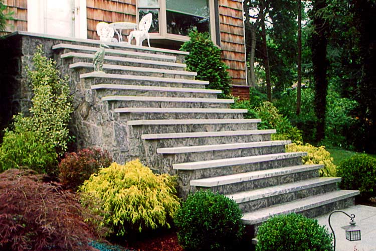 Beautiful Staiway — Thornwood, NY — Harry Hudd Architectural Landscapes