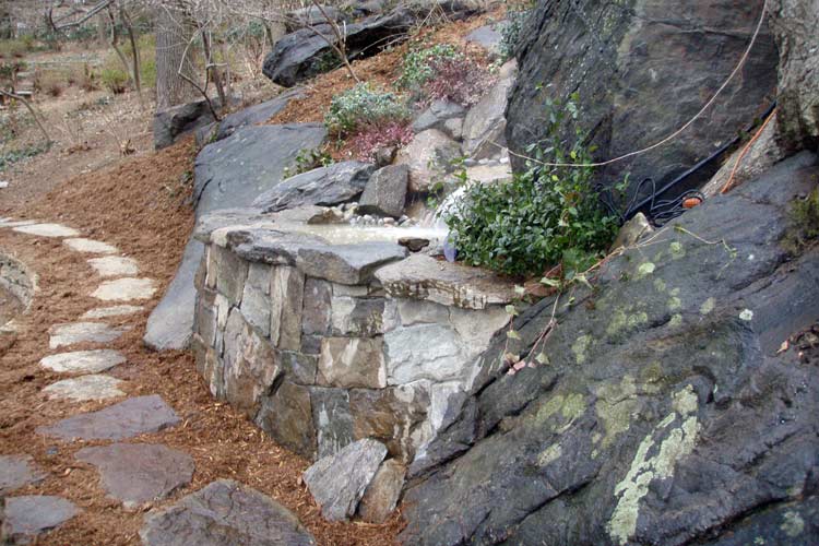 Abstract Masonry — Thornwood, NY — Harry Hudd Architectural Landscapes