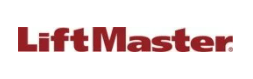 Liftmaster LiftMaster logo in maroon text on white.