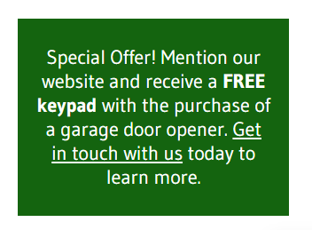Green box with text: