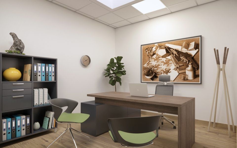 Modern and updated private office suite rental in the five towns on Long Island