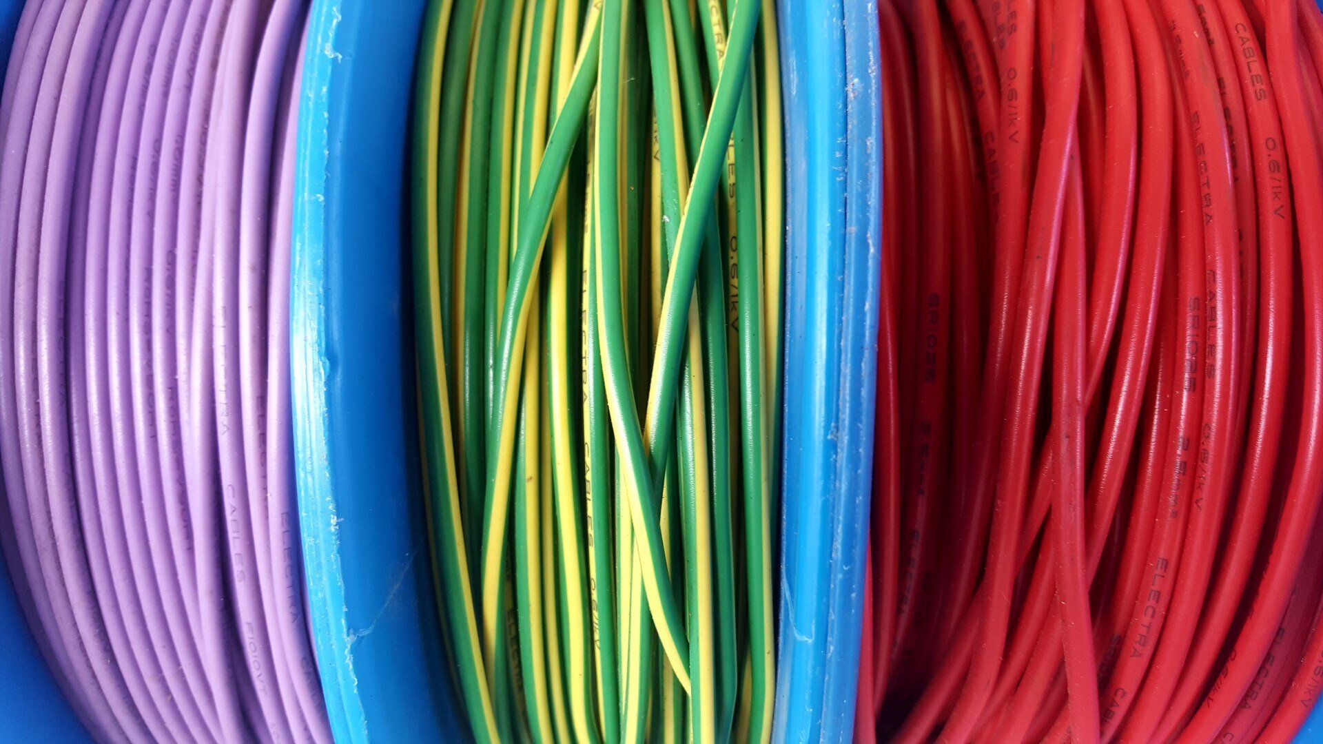 Close Up Of Wires — Anytime Cairns Electrical in Cairns, QLD Close Up Of Wires — Anytime Cairns Electrical in Cairns, QLD