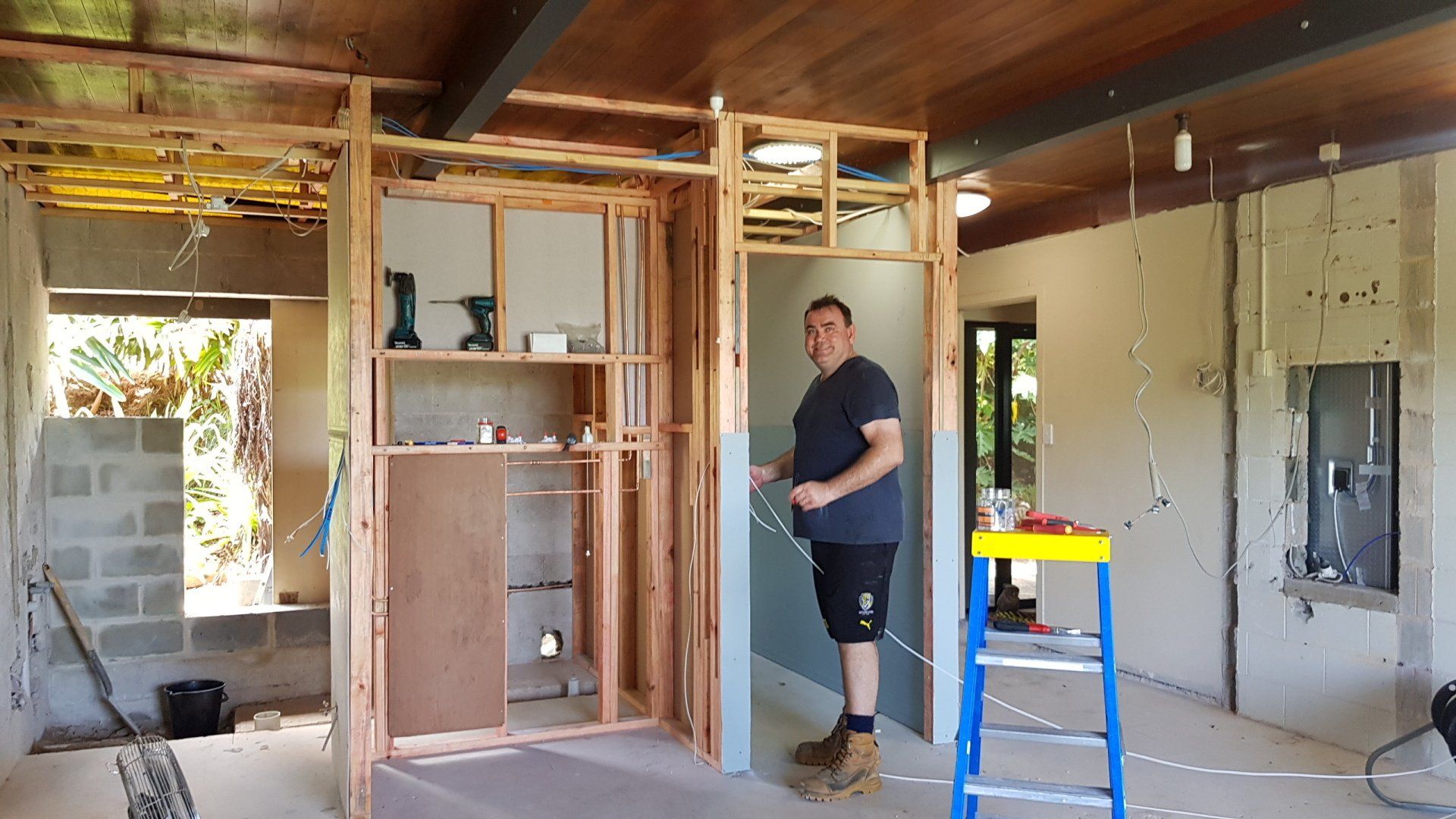 Electrical Framing — Anytime Cairns Electrical in Cairns, QLD