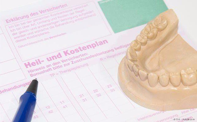 Heil- und Kostenplan zur Zahnersatz