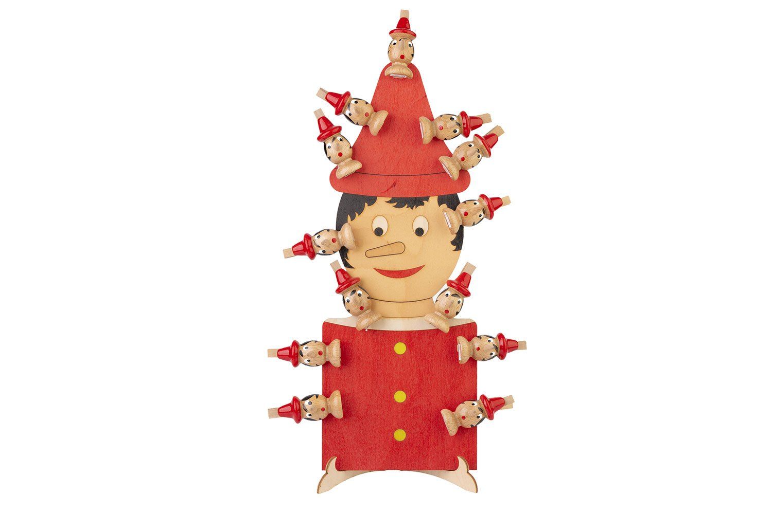 gadget in legno a tema Pinocchio