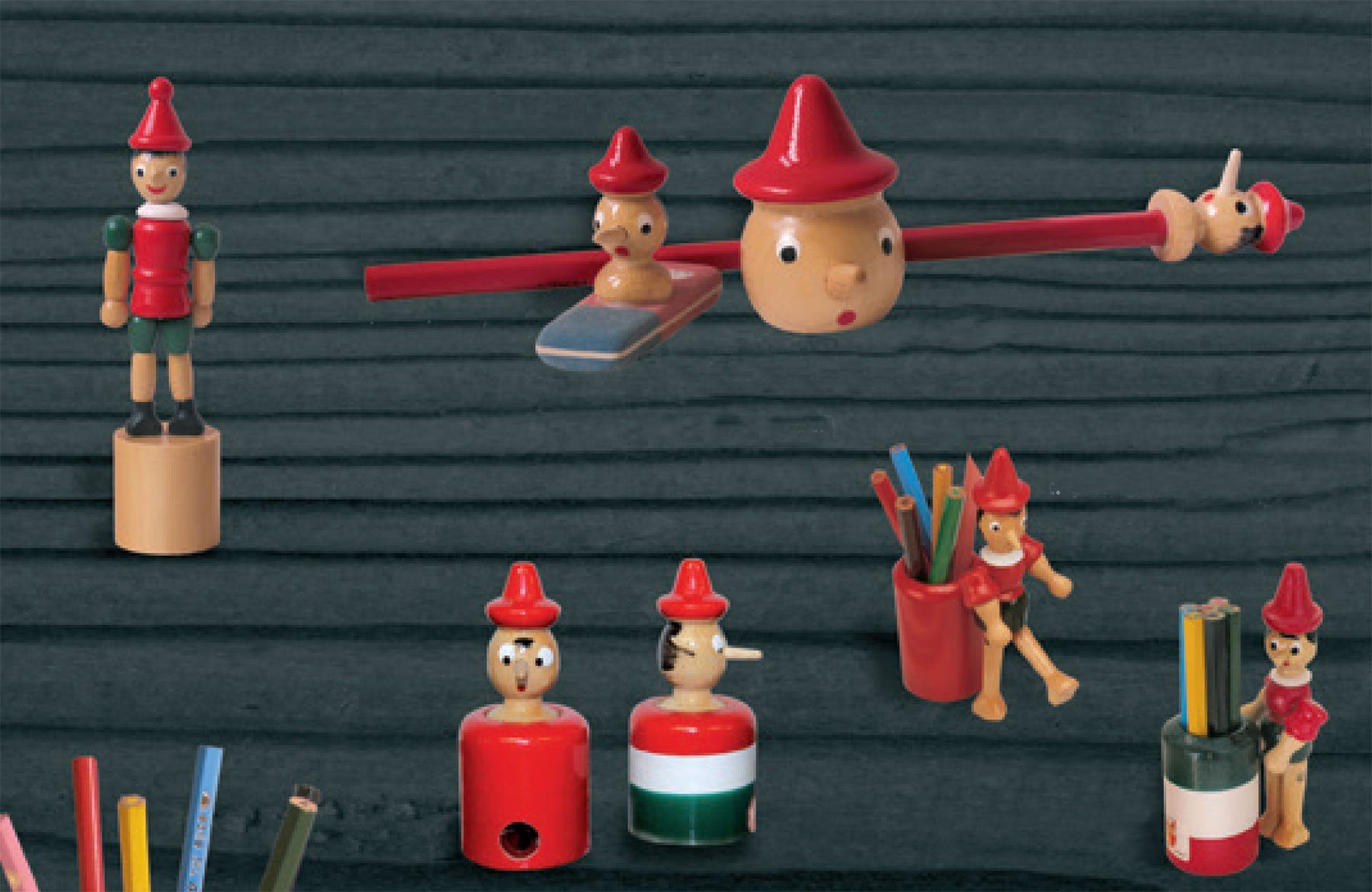 gadget a tema Pinocchio per la scuola