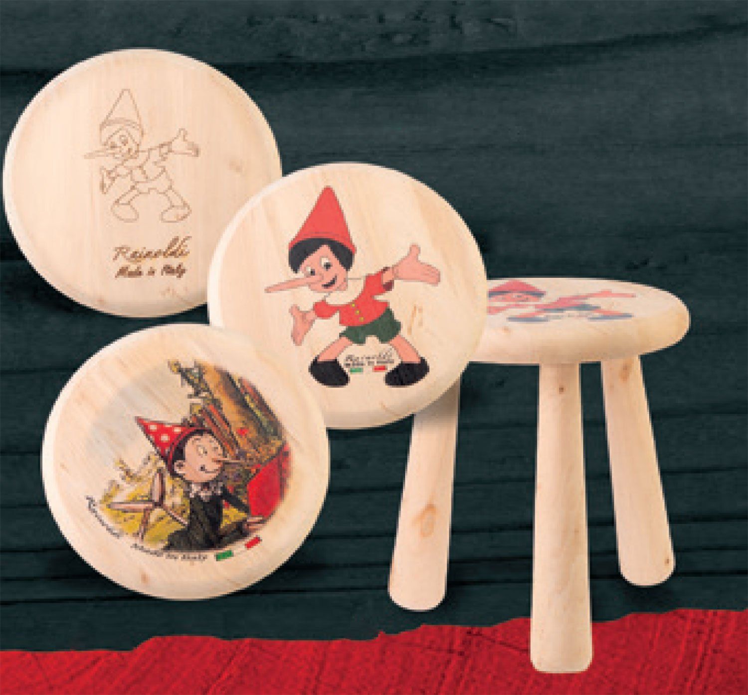 sgabello Pinocchio