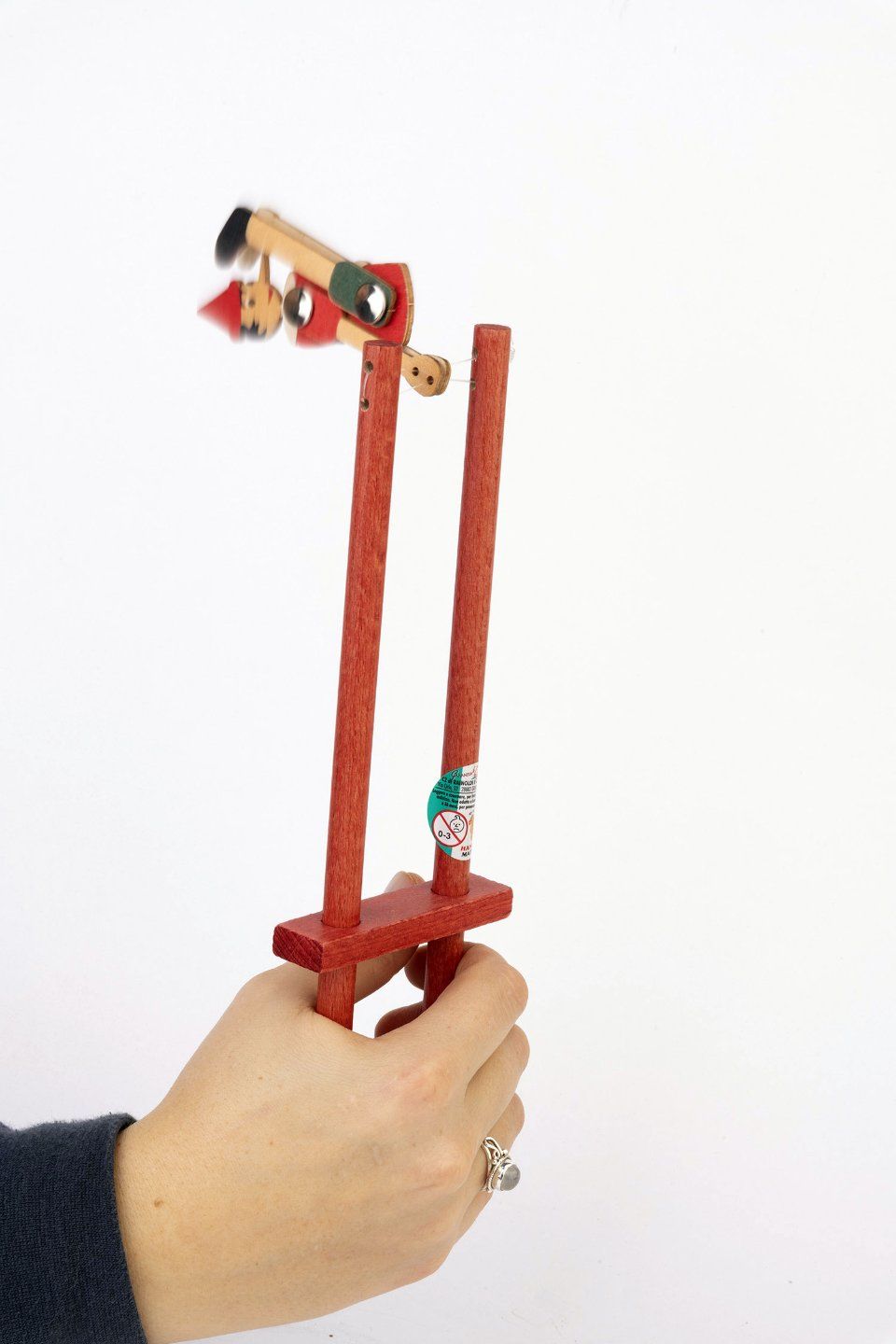 Pinocchio acrobat puppet