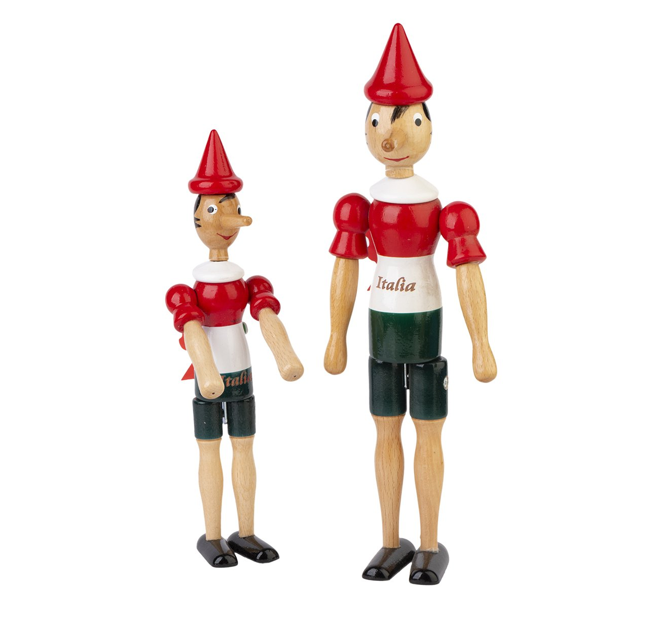 Handcrafted wooden Pinocchio