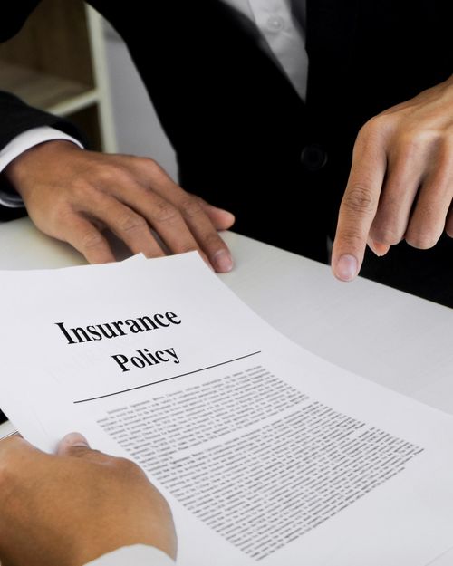 Agent Pointing At The Policy — Bristol, TN — Hyde & Associates Agent Pointing At The Policy — Bristol, TN — Hyde & Associates