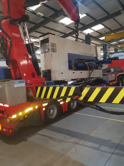 Machinery moving