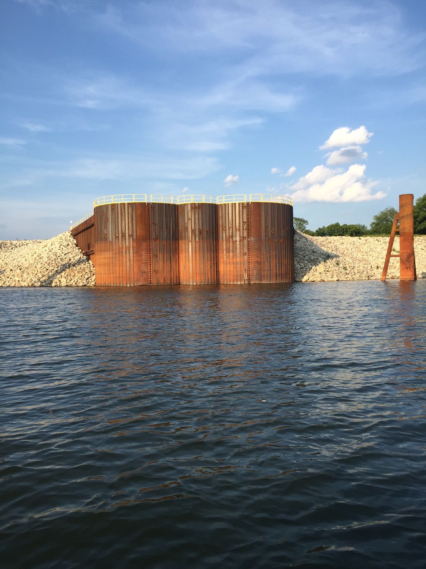 Construction site at port - Earthmoving in Chesapeake, Ohio