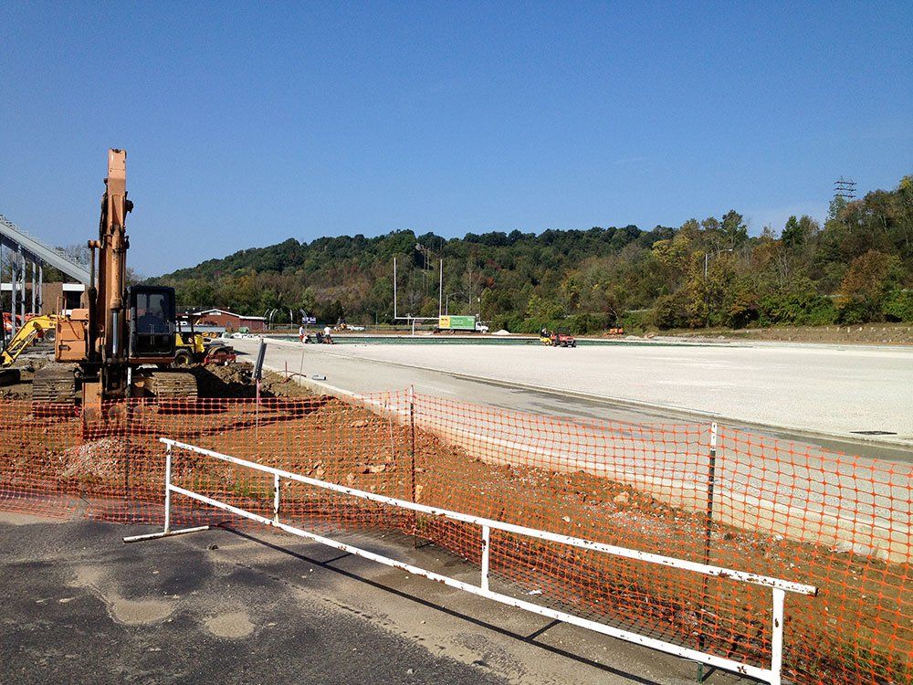 Field Construction with Net - Earthmoving in Chesapeake, Ohio