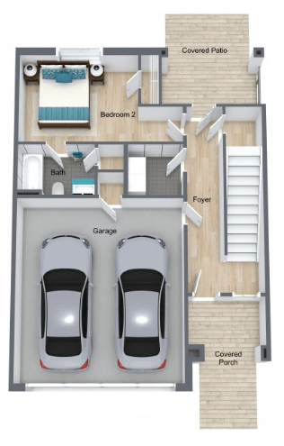 Floor Plan C, 1st Floor