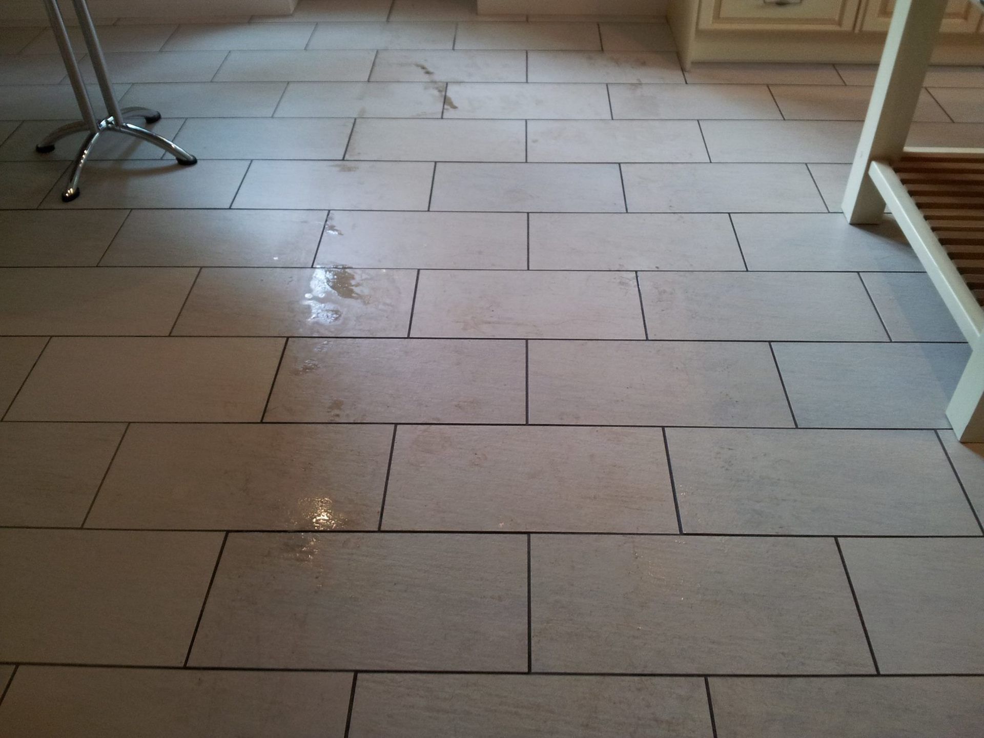 before patios cleaning