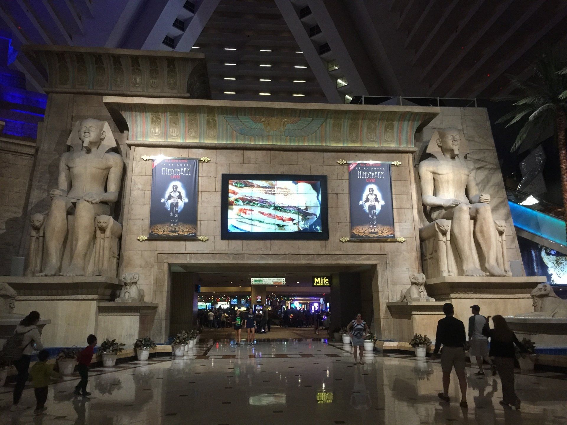 Luxor Entrance Vegas