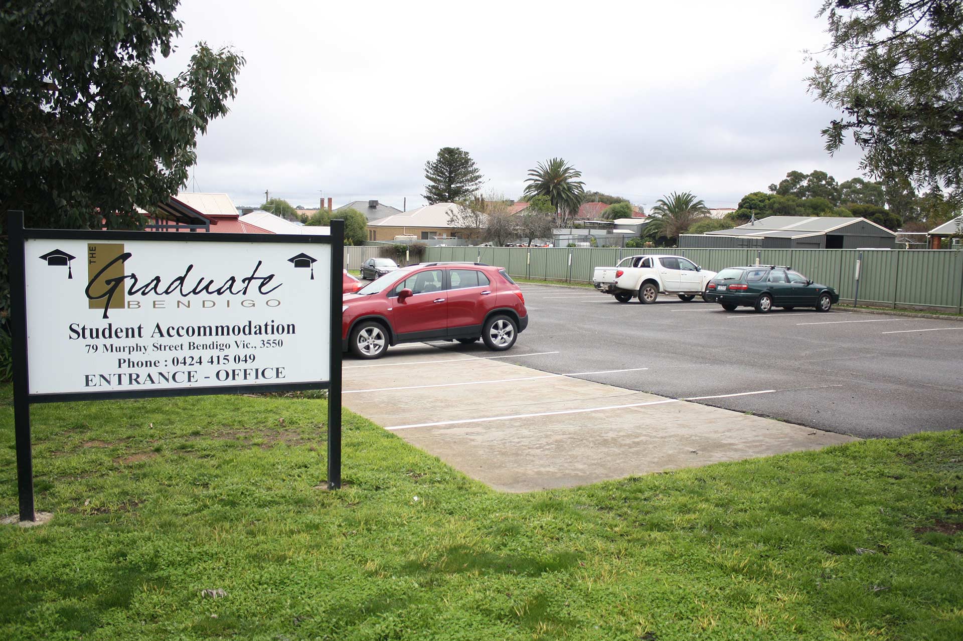 The Graduate Bendigo Parking Lot